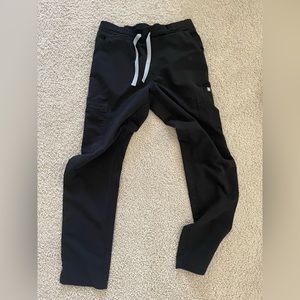 Figs XS Black Yola Bottoms